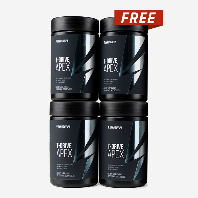 3 Bottles of T-Drive™ Apex + 1 Free