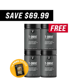 3 Bottles of T-Drive + 1 FREE