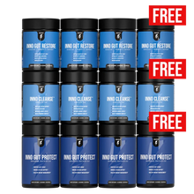 ギャラリービューアに画像をロードします、Complete Gut Health Stack 3-Month Supply + 1 Stack Free + 1 Free Inno Greens