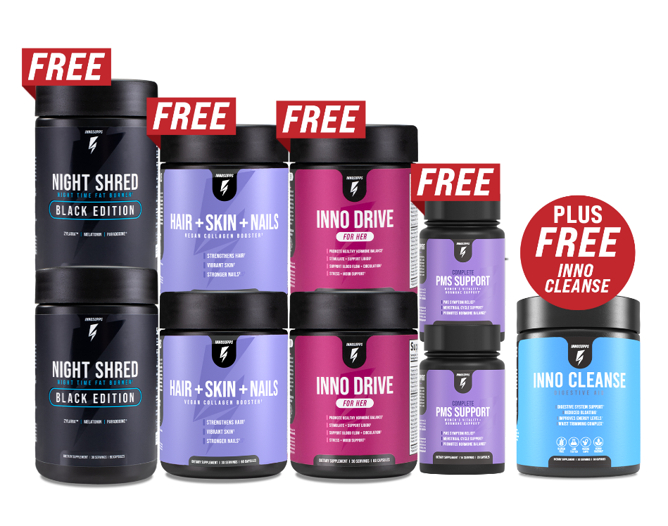Female Vitality Stack Special Offer + FREE Inno Cleanse