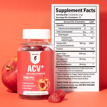 Laden Sie das Bild in den Galerie-Viewer, ACV+ Gummies Supplement Facts